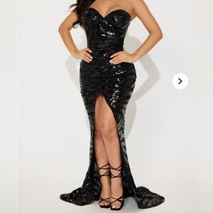 Luxury Sequin Maxi Dress